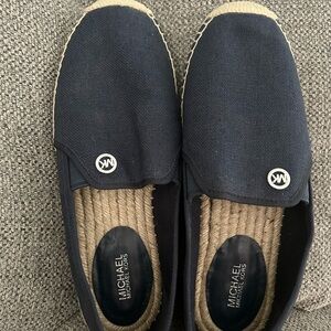 Michael Kors Espadrilles. Blue, size 8.5 medium